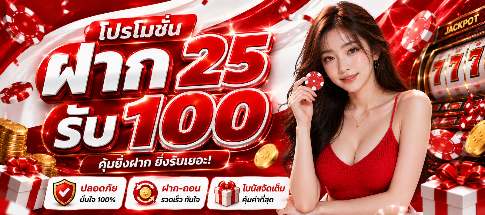 FYP789 โปรโมชั่นฝาก 25 รับ 100 ยิ่งฝากยิ่งรับเพิ่ม พร้อมโบนัสสมาชิก